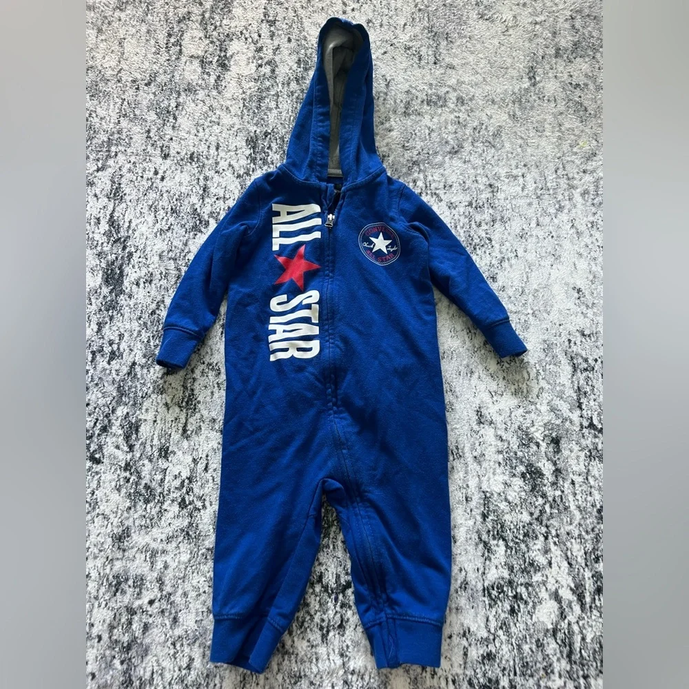 Converse‎ Blue Baby Outfit 9 month